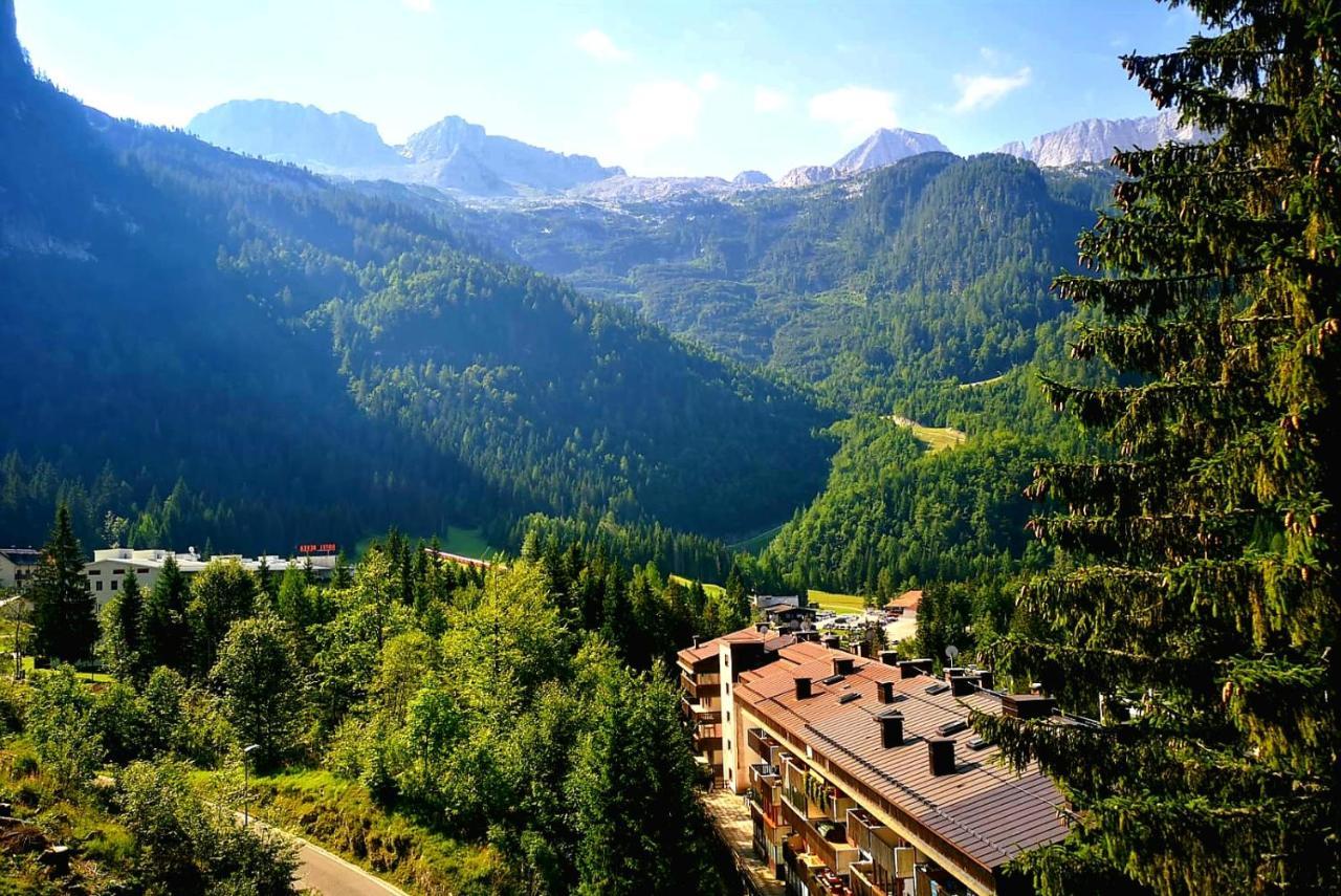 View-Stunning 2 Bedroom Apartment In The Heart Of Alps Sella Nevea Exterior photo